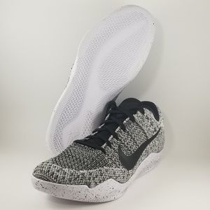 Nike Kobe XI 11 Elite Low Flyknit Oreo